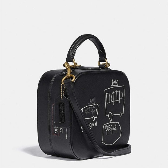 Coach X Jean Michel Basquiat Square Bag - Picture 14 of 15